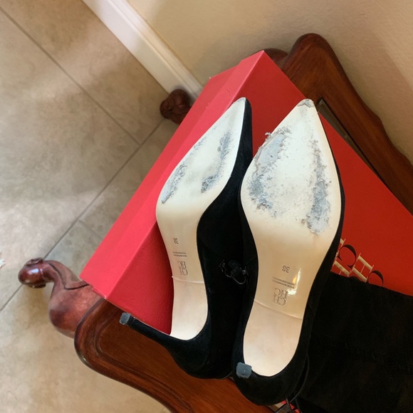 Carolina Herrera women’s boots suede size 8 - Picture 3 of 7